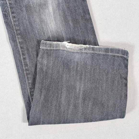 Guess Jeans women's size 29 medium washed grey colour Pismo Straight leg denim - Picture 8 of 14